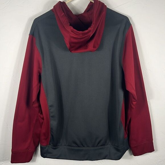 🔥 NIKE Therma-Fit HOODIE Just Do It Pullover Polyester Sweatshirt - Men Sz M - Picture 6 of 11